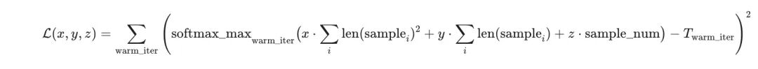 Overall loss function based on softmax approximation